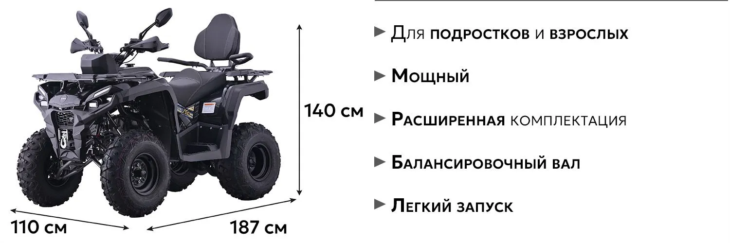 AVM Adventure 250 особенности