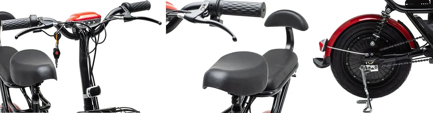 Электровелосипед Furendo E-Scooter 350 черныйкрасный 07.jpg
