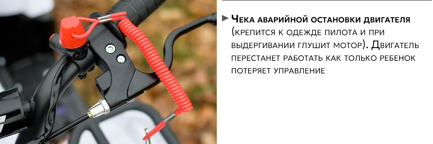 AVM Grizlik49 Max чека аварийной остановки