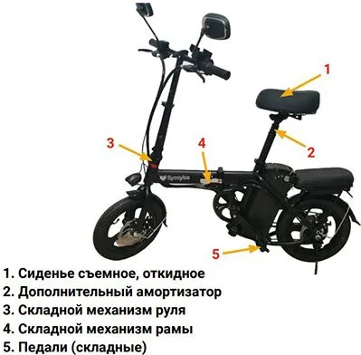 Электровелосипед Syccyba Mimik