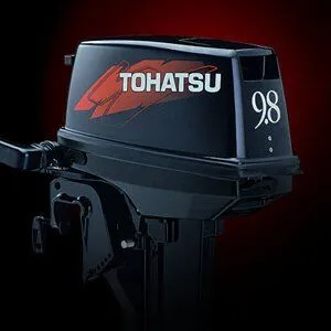 Лодочный мотор Tohatsu M 9.8 B S + БАК 12 л. (Тохатсу)