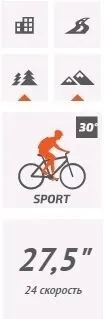 Велосипед Forward Sporting 27,5 3.2 HD