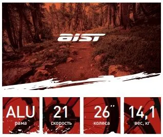 Велосипед AIST Rosy 1.0 26