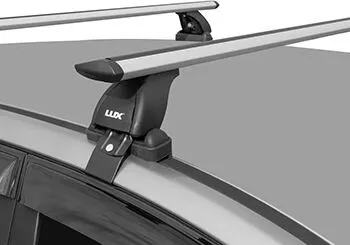 Багажник Nissan Qashqai (J10) БК1 LUX в комплекте с дугами аэро-трэвэл