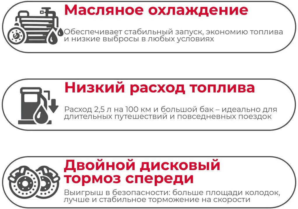 AVM HAWK 250 преимущества