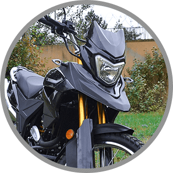 передний фонарь мотоцикла Racer Ranger RC250-GY8A