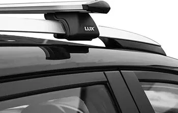 Багажник Kia Rio IV X-line с дугами 1,2м аэро-трэвэл (82мм) для а/м с рейлингами