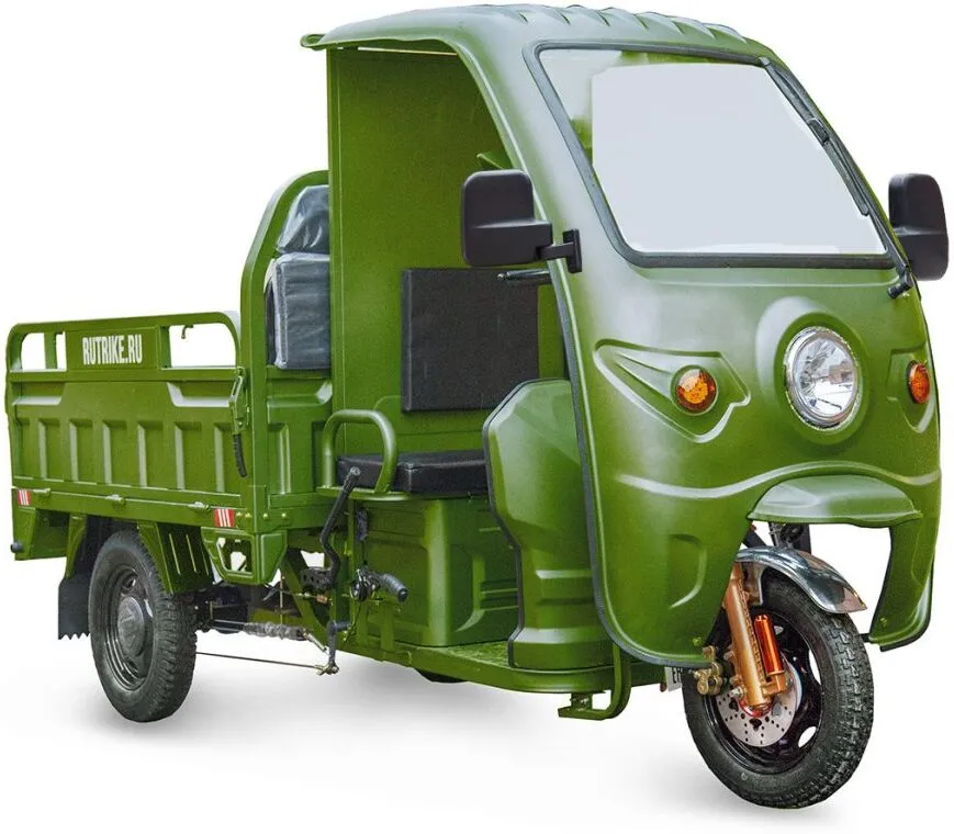 Грузовой электротрицикл Rutrike D4 КАБИНА 1800 60V