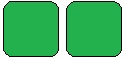 Маркировка шин (двойная зелёная полоса) для мотокросса