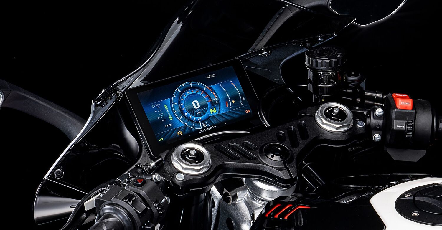 Zontes ZT703-RR TFT-дисплей