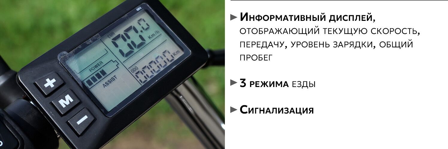 AVM City 24 дисплей