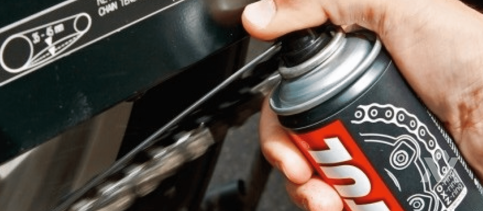 Смазка цепи мотоцикла