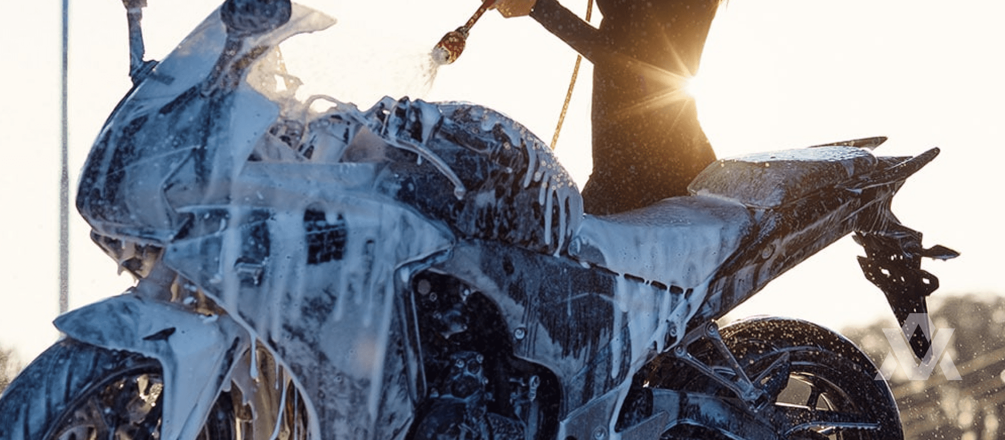 Мойка мотоцикла