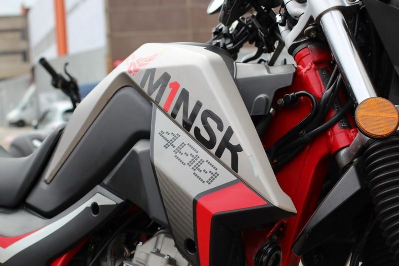 Новый мотоцикл MINSK 2