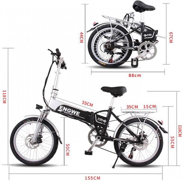 Электровелосипед MYATU ENGWE F0320