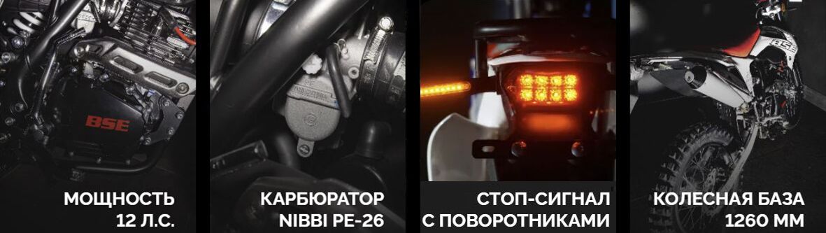 Мотоцикл BSE Z1 Y